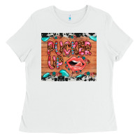 White pucker up Ladies Tee - JahusDesignShop
