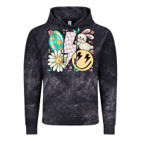 Cloud Black retro easter Vintage Hoodie - MaliasSmallBusiness
