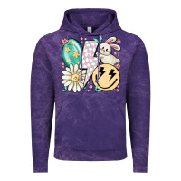 Cloud Purple retro easter Vintage Hoodie - MaliasSmallBusiness