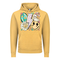 Vintage Mustard retro easter Vintage Hoodie - MaliasSmallBusiness