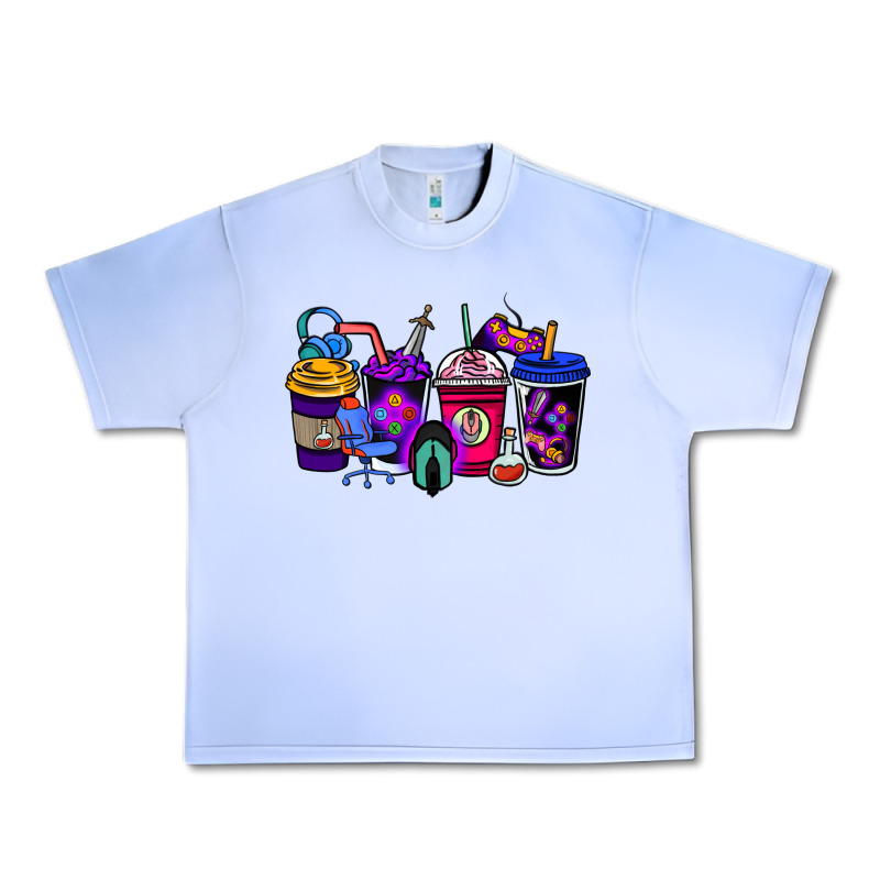 Gaming Coffee Cups Urban Heavy Tee by NancyCooperArtShop | Teevron