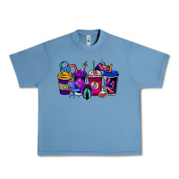 Pebble Blue gaming coffee cups Urban Heavy Tee - NancyCooperArtShop