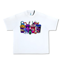 White gaming coffee cups Urban Heavy Tee - NancyCooperArtShop