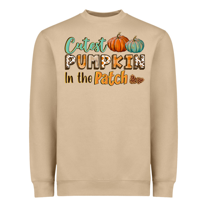Cutest Pumpkin In The Patch Heavyweight Sweatshirt by BundleAndBundleShop | Teevron