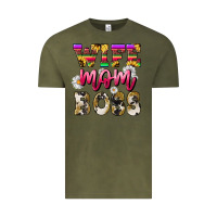 Vintage Olive wife mom boss daisy Vintage Tee - NancyCooperArtShop