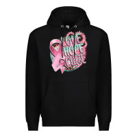 Black love hope cure Premium Hoodie - CowGirlArtShop