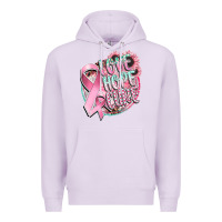 Lilac love hope cure Premium Hoodie - CowGirlArtShop