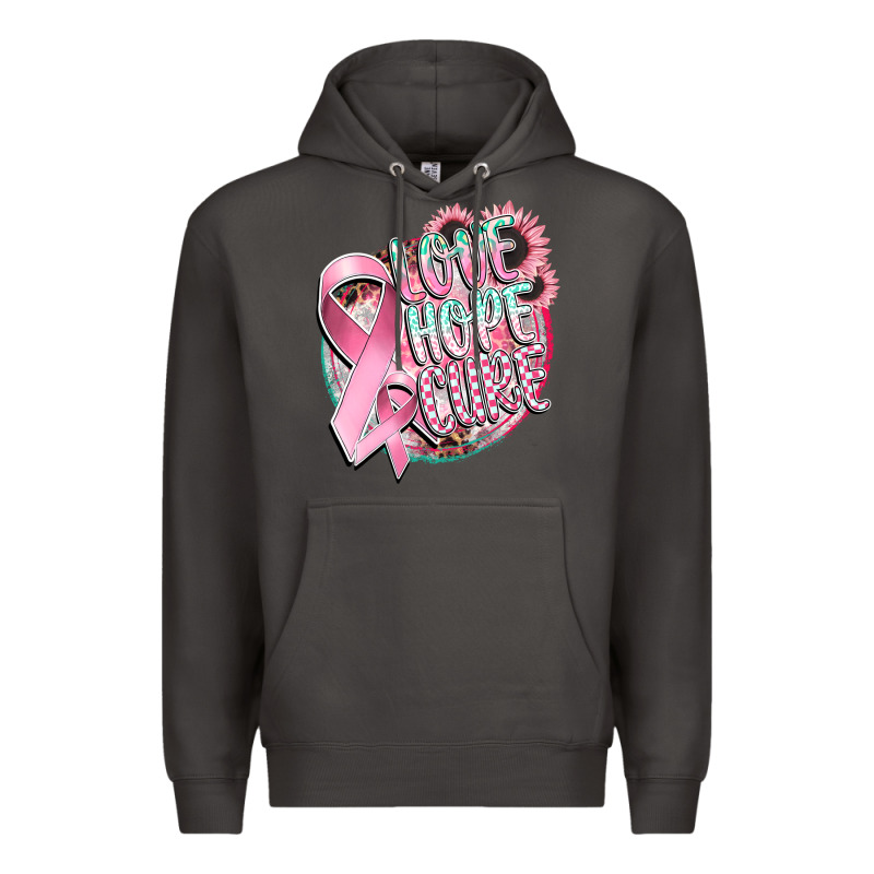 Love Hope Cure Premium Hoodie by CowGirlArtShop | Teevron
