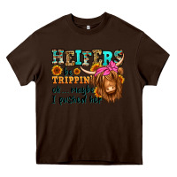 Chocolate Brown heifers be trippin ok maybe i pushed her long hair Heavy Core Tee - Jasminsmagicworld