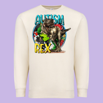 Autism Rex Premium Sweatshirt Designed By Cowgirlartshop