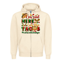 I'm Just Here For The Tacos #cincodemayo Zipper Hoodie | Teevron