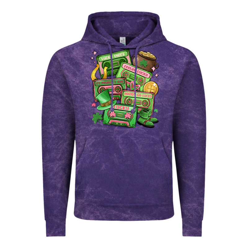 St Patrick's Day Cassette Tapes Vintage Hoodie by MaliasSmallBusiness | Teevron
