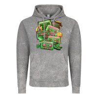 Cloud Rock st patrick's day cassette tapes Vintage Hoodie - MaliasSmallBusiness