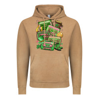 Vintage Camel st patrick's day cassette tapes Vintage Hoodie - MaliasSmallBusiness