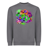 Storm halloween candy patches Heavyweight Sweatshirt - BundleAndBundleShop