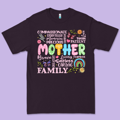 Retro Mother Premium Tee Designed By Jahusdesignshop