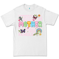 White retro mother Premium Tee - JahusDesignShop