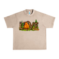 French Oak camping love Urban Heavy Tee - NancyCooperArtShop