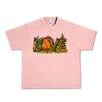 Salmon camping love Urban Heavy Tee - NancyCooperArtShop