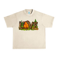Sandshell camping love Urban Heavy Tee - NancyCooperArtShop
