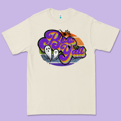 Boo Y'all Premium Tee Designed By Jahusdesignshop