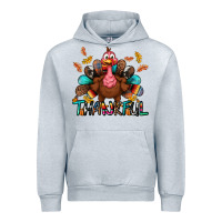 Heather Grey Thankful Urban Hoodie - BundleAndBundleShop