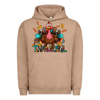 Pigment Burro Thankful Urban Hoodie - BundleAndBundleShop