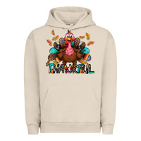 Pigment French Oak Thankful Urban Hoodie - BundleAndBundleShop