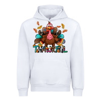 White Thankful Urban Hoodie - BundleAndBundleShop