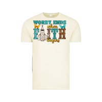 Vintage Arctic worry ends when faith begins Vintage Tee - NancyCooperArtShop