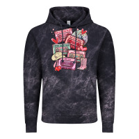 Cloud Black valentines day cassette tapes Vintage Hoodie - MaliasSmallBusiness