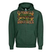 Sports Green Flannels Hayrides Pumpkins Zipper Hoodie - texasbilliewilder