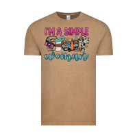 Vintage Coffee i'm a simple woman Vintage Tee - JahusDesignShop