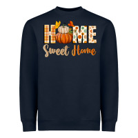 Navy home sweet home Heavyweight Sweatshirt - BundleAndBundleShop