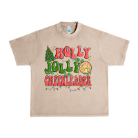 French Oak holly jolly cheerleader Urban Heavy Tee - MaliasSmallBusiness