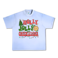 Grape Ice holly jolly cheerleader Urban Heavy Tee - MaliasSmallBusiness