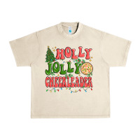 Sandshell holly jolly cheerleader Urban Heavy Tee - MaliasSmallBusiness