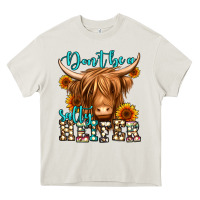 Cream don't be a salty heifer long haired cow Heavy Core Tee - Jasminsmagicworld