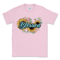 Bubblegum Pink blessed Classic Tee - NancyCooperArtShop