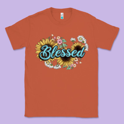 Blessed Classic Tee Designed By Nancycooperartshop