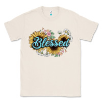 Natural blessed Classic Tee - NancyCooperArtShop