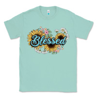 Seafoam blessed Classic Tee - NancyCooperArtShop