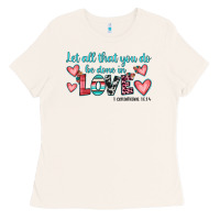 Bone let all that you do be done in love Ladies Tee - JahusDesignShop