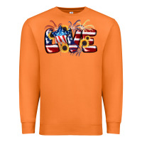 Carrot Love 4th of july Premium Sweatshirt - CowGirlArtShop