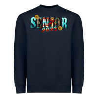 Navy senior 2023 Heavyweight Sweatshirt - BundleAndBundleShop