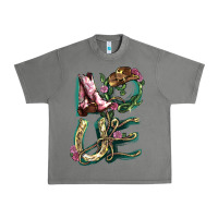 Tornado love boots horseshoe cowboy Urban Heavy Tee - NancyCooperArtShop