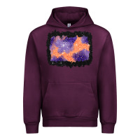 Mauve Wine halloween spider web background Urban Hoodie - BundleAndBundleShop
