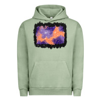 Pigment Oil Green halloween spider web background Urban Hoodie - BundleAndBundleShop