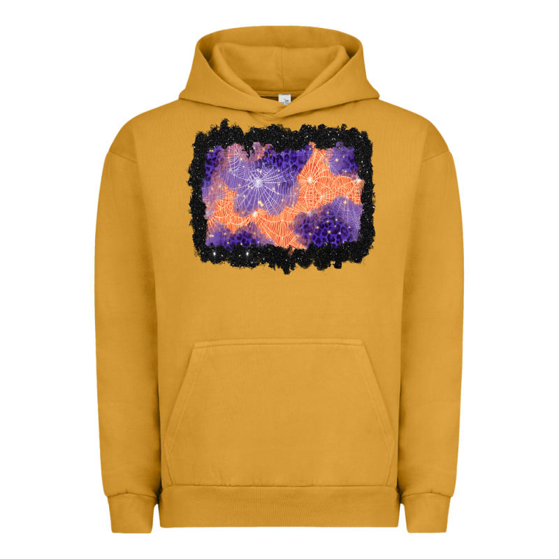 Halloween Spider Web Background Urban Hoodie by BundleAndBundleShop | Teevron