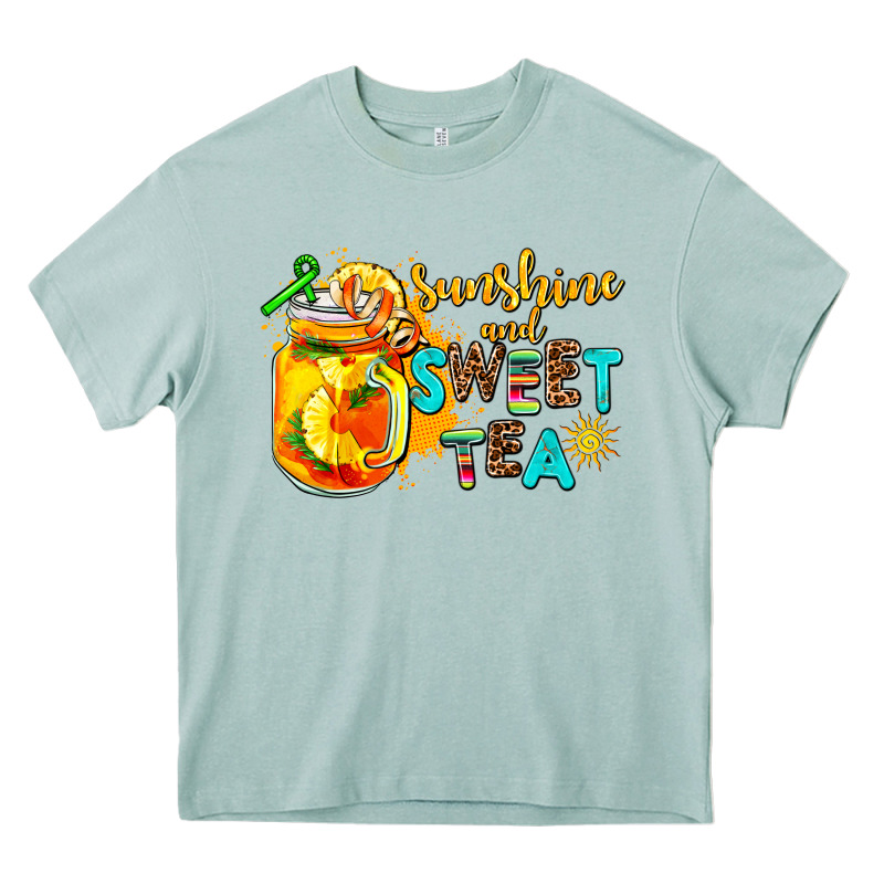Sunshine And Sweet Tea Heavy Core Tee by AdoDesignShop | Teevron